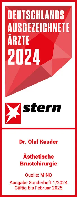 Auszeichnung Brustchirurgie Stern 2024